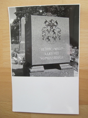 VANHA Valokuva Sankarihaudat Masku 1940-l
