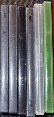 DVD DVD-kotelot 6kpl