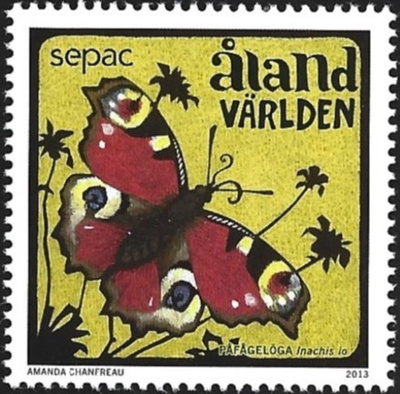 Åland 2013  Neitoperhonen  Världen  ** LaPe 373