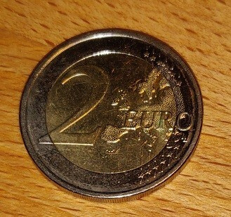 2 Eur - Eurosetelit ja -kolikot 10 vuotta  - 2012