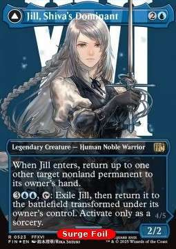 Magic the Gathering Jill Shiova's Dominant Surge Foil