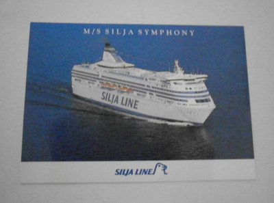 m/s Silja Symphony, laivaleima + Helsinki Navire 1998
