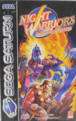 EMPTY BOX - Night Warriors: Darkstalkers' Revenge