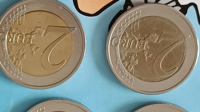 2€ Suomi 2007 4 kpl