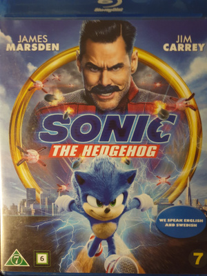 SONIC THE HEDGEHOG BLU-RAY