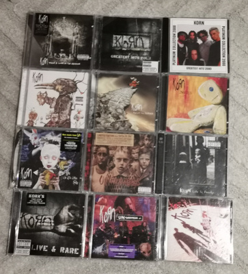 Korn Setti 12 x CD
