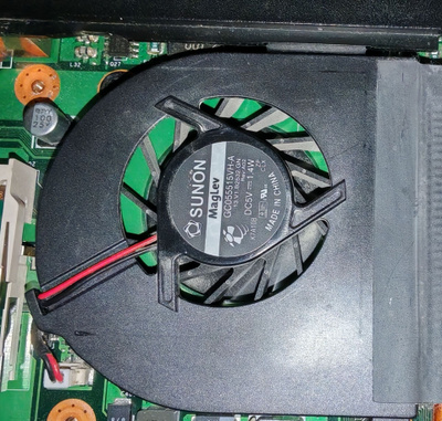 Sunon kannettavan CPU tuuletin GC055515VH-A
