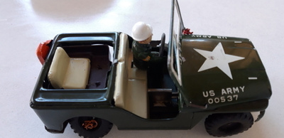 Vintage US Army Jeep 1950 luku