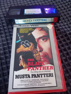 Musta pantteri Fix VHS Barium