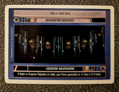 SW CCG - Executor: Meditation Chamber - Revised