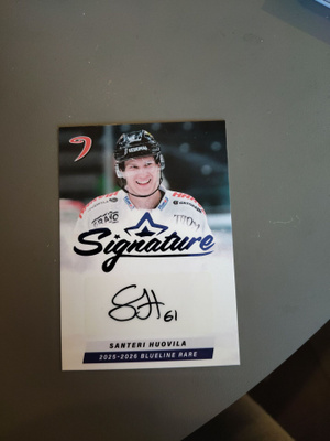 BLUELINE SERIER 2 (rare) signature 4/20