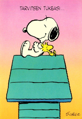 SCHULZ, Tarvitsen tukeasi... käyttämätön