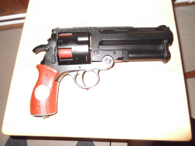samaritan hellboy revolver