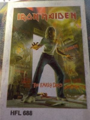 IRON MAIDEN UUSI SEINÄLIPPU +