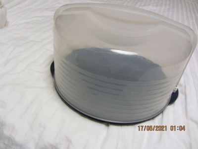 Tupperware Exclusive Juhlakupu, tsin pohja, uusi