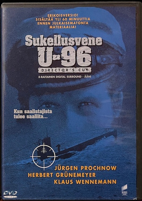 Sukellusvene U-96 director's cut DVD