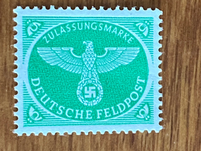 SAKSA REICH 1944 LENTOPOSTIMERKKI**