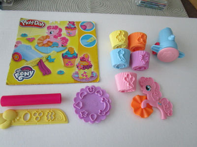 Play-Doh My Little Pony muovailuvahasetti, kuppikakut