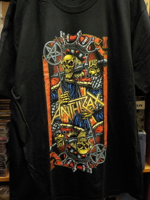 ANTHRAX- DEATH HAS JUST BEGUN TOUR 2018 UUSI T-PAITA XXL(W+)