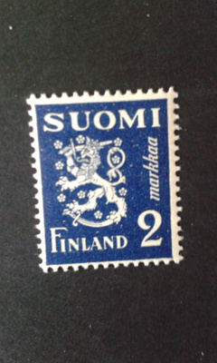 1930 sininen 2mk**