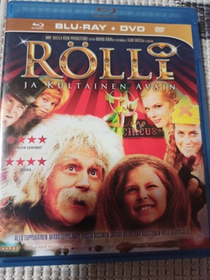Rölli ja kultainen avain - blu-ray+dvd