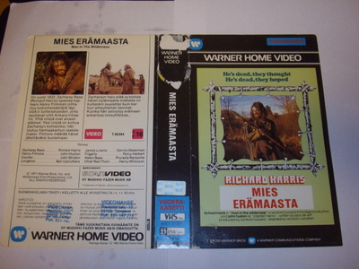 Vhs kansipaperi Fix - MIES ERÄMAASTA (Sis.postikulut)