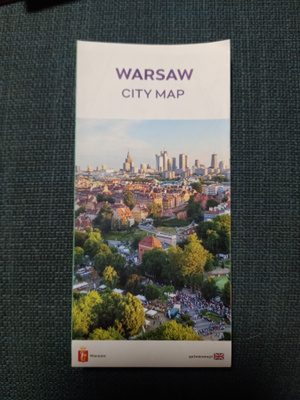 VARSOVA Puola KARTTA 2024