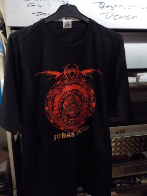 JUDAS PRIEST WORLD TOUR 2008 T-PAITA KOKO XL