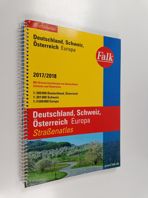 Falk Strassenatlas Deutschland, Österreich, Schweiz, Euro...