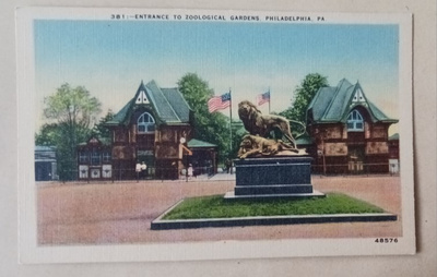 Philadelphia, sisäänkäynti eläintieteelliseen puistoon, ei p