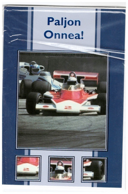 FORMULAT... "°PALJON ONNEA!°" 2-osainen KORTTI & KUORI /4Men
