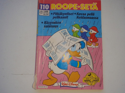 Roope-setä 110  10/1988