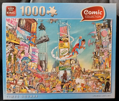 Palapeli 1000 palaa Comic