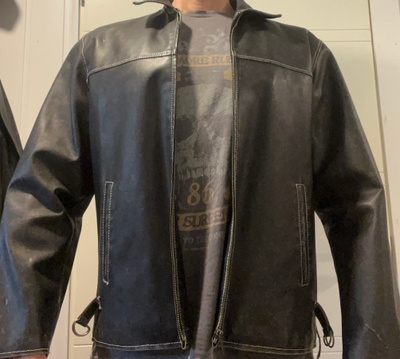 Biker nahkatakki
