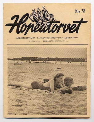 Hopeatorvet 12/1942: Asemiesiltojen ja toivekonserttien luke