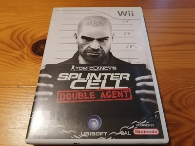 Tom Clancy's Splinter Cell double agent Nintendo Wii CIB