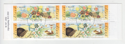 Åland 2002 ruokia vihko loistoleimalla.