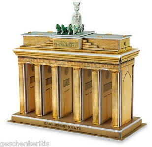 3D-palapeli The Brandenburg Gate. uusi 3D-palapeli