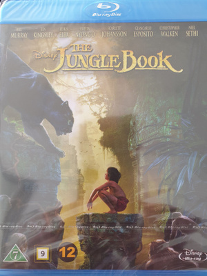 THE JUNGLE BOOK BLU-RAY UUSI
