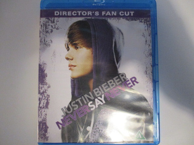 BLU-RAY JUSTIN BIEBER NEVER SAY NEVER