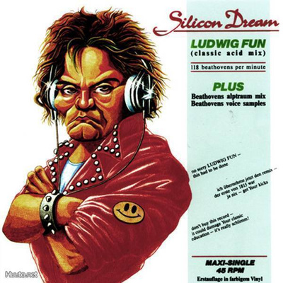 SILICON DREAM :: LUDWIG FUN :: VINYYLI 12"   MAXI     1989
