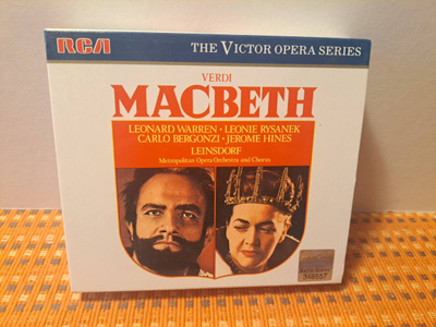 Verdi:Macbeth-Warren,Rysanek,Leinsdorf ym. 2CDBOX