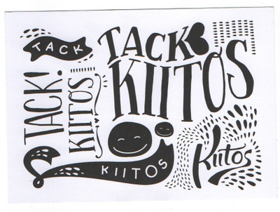 Posti: "Kiitos" kortti
