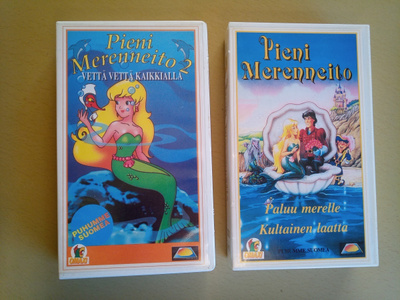 Yksi VHS kasetti (katso lista)