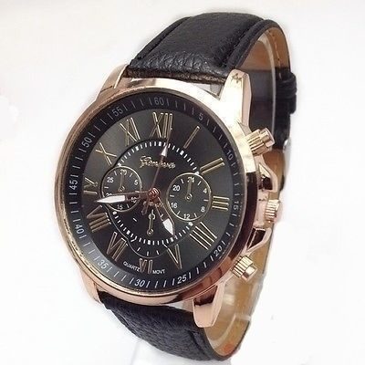 396 ..  Geneva Kvartsi Dial Analog .. Rannekello