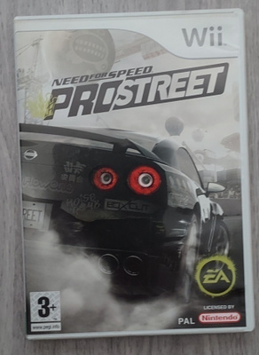 * Need For Speed Prostreet Wii / Wii U PAL Lue Kuvaus