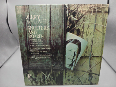 Jerry Wallace – Shutters And Boards  LP