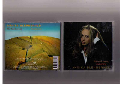 CDS ANNIKA BLENNERHED-WE LOOK AWAY/SUNSHINE