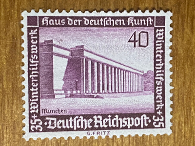 SAKSA REICH 1936 TALVIAPU MERKKI**