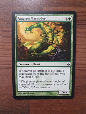 Magic the Gathering Fangren Marauder
